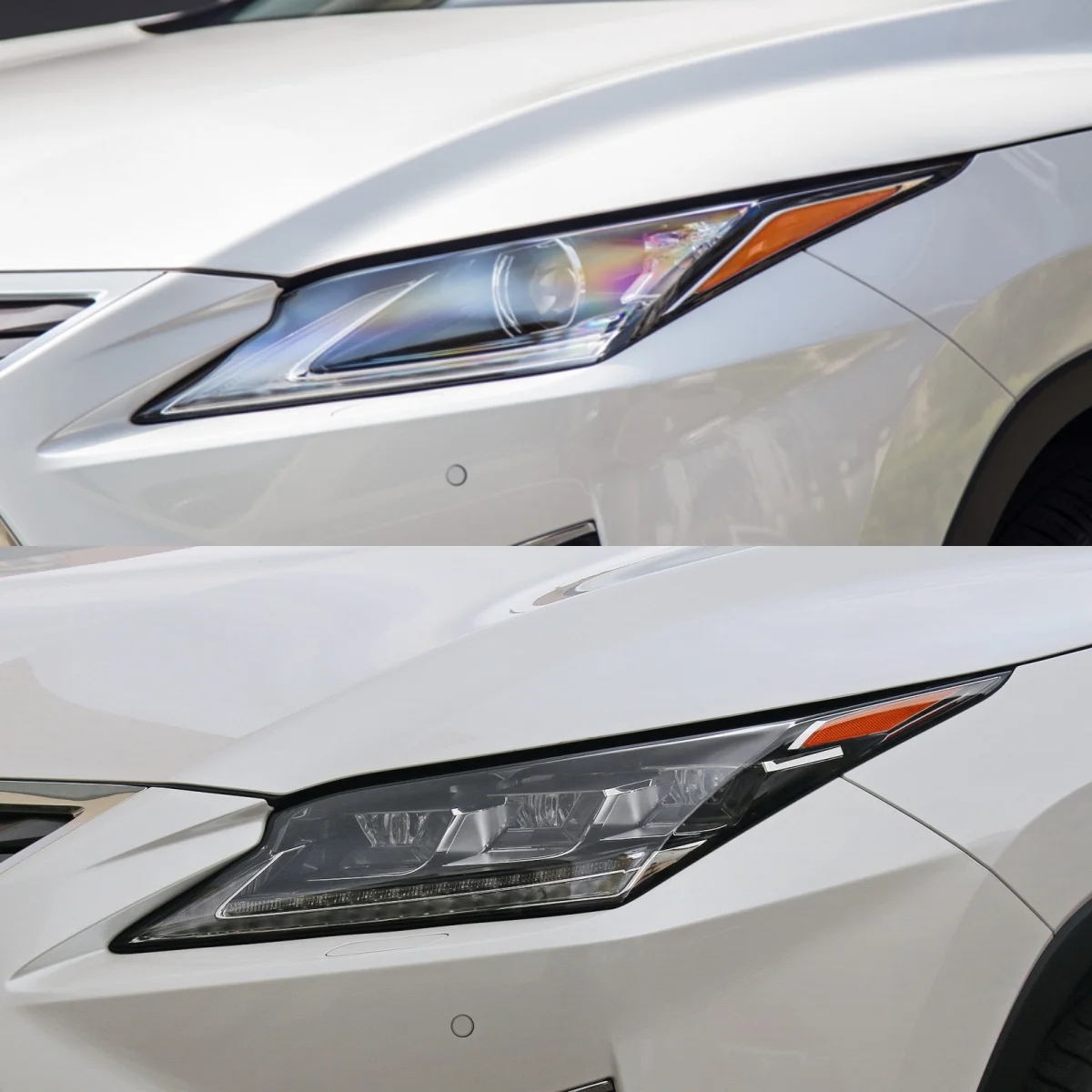 For Lexus RX RX300 RX350 RX450 2016 2017 2018 2019 Car Front Headlight Lens Cover Lampshades Lamp Headlight Lights Glass