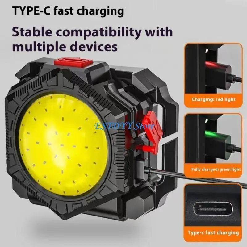 

G6DE Multifunctional LED Headlamps Fishing Headlamps Waterproofs Head Torches Night Fishing Light Plastic and Nylon Texture