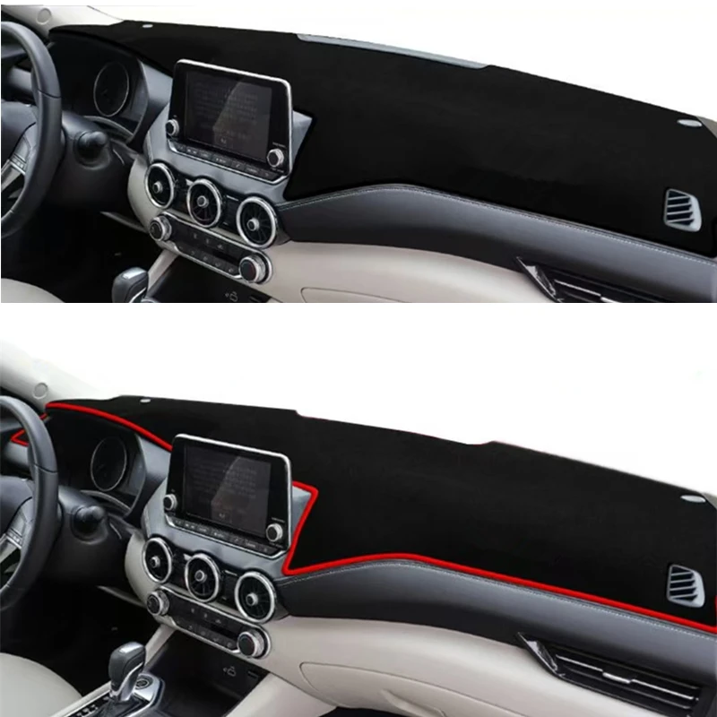 

For Nissan Sentra B18 2020 2021 2022 2023 2024 2025 Car Accessories Dashboard Cover Mat Pad Anti-UV Sun Shade Protect Carpet Rug