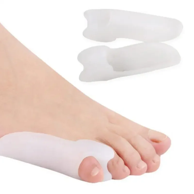 6pcs/lot Silicone Gel Little Toe Tube Corns Blisters Corrector Pinkie Protector Gel Bunion Toe Finger Protection Gel Sleeve