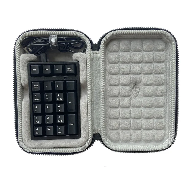 

Storage Box for Leopold FC210TP PD Numpad Bag for FILCO TKPad USB 22-key External Mechanical Numeric Keypad Carrying Case