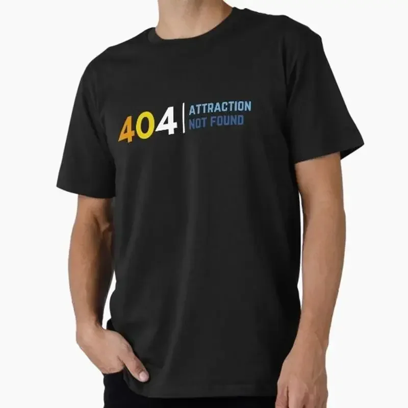 404 Aro Ace Attraction Not Found Aroace Pride T Shirt Made USA AUS M 2XL