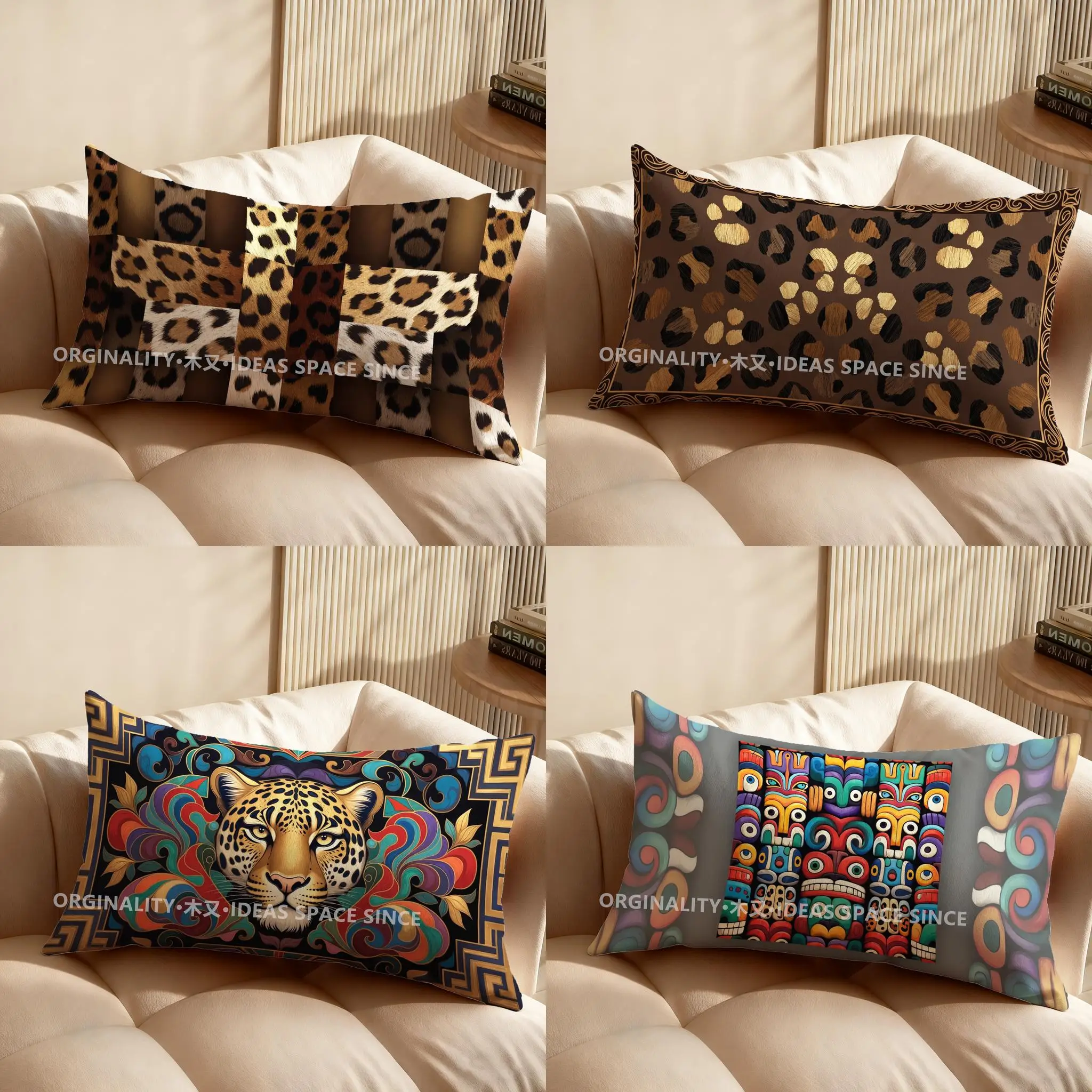 2D Leopard-Pattern …