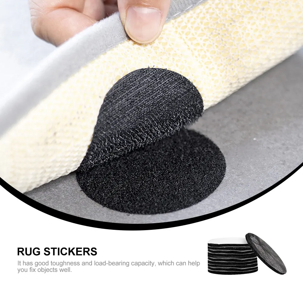 

5 set 5 Sets Non slip Fixers PVC Material Rug Stickers Sofa Fixing Carpet Sofa Cushion Floor Mat Bathroom Anti slip Pad