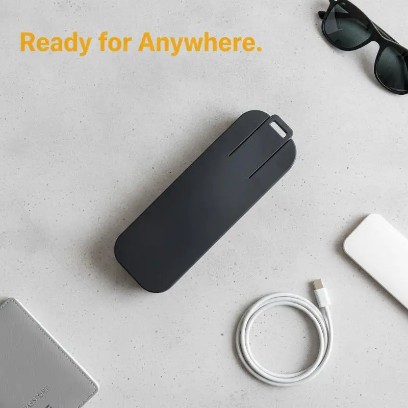 Mini Multifunctional Storage Box Pull-Out Cover Design Portable Coin Holder Case for Small Accessories Travel Daily Use