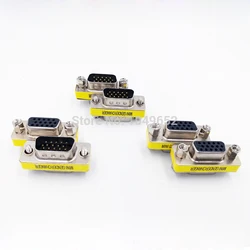 10pcs DB15 MINI connettore del cavo dati del cambio di genere converti la spina connettore della spina VGA presa della porta a 15pin