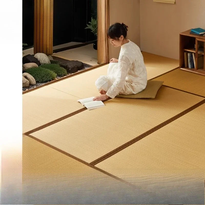 Japanese tatami mat electric heating kang mat pedal rice coconut palm floor mat