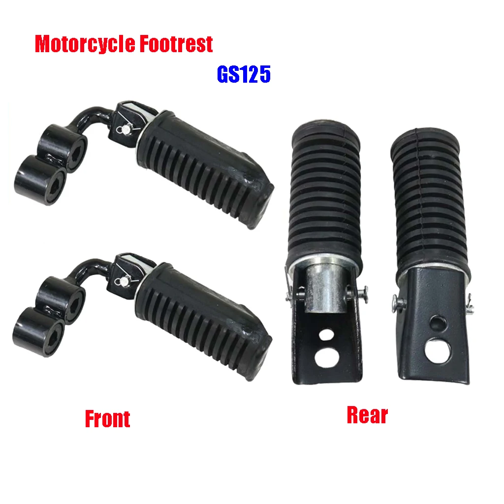 Motorcycle Footrest Peg for Suzuki Haojue Lifan Qingqi Dayang Lifan Haojin Senke Loncin for Gs125 HJ125-8 QS125 LF125 Foot Rest