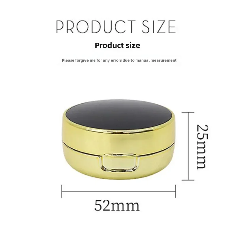 Air Cushion Foundation DIY Box Mini Cute Empty Puff Box Portable Mirror for BB Cream Cosmetic Makeup Case Container with Sponge