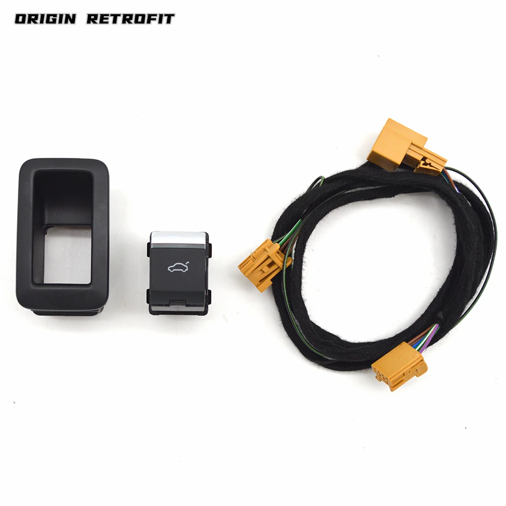 

80D 959 829 8WD 959 831 for Audi A3 8V White light electric power tailgate open switch with wire with frame