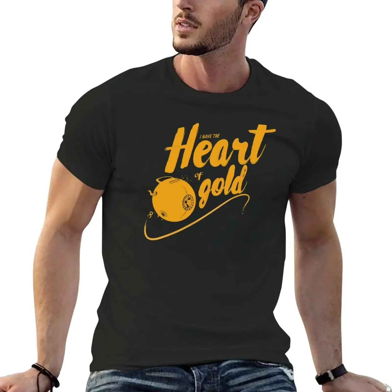 

Heart of Gold T-Shirt graphic t shirt vintage summer top customizeds cheap stuff mens t shirt