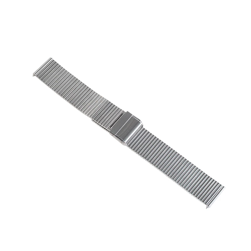 Quick Release 18mm 20mm 22mm Stainless Steel Silver Metal Bracelet Two piece Vintage Metal Bracelet