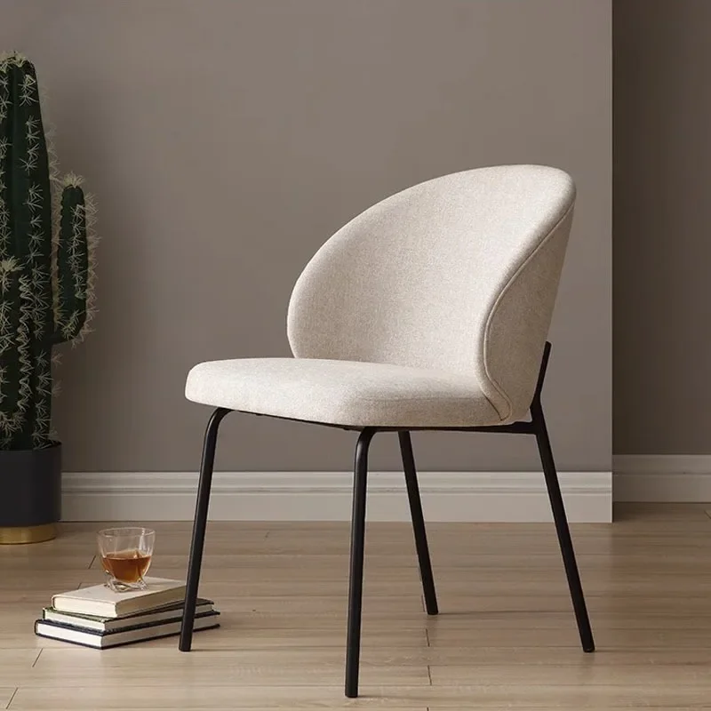 Modern Dining Chairs Minimalist Chairs with Backrest Interior Luxury Chair Design Stool for Living Room Kitchen Furnitures