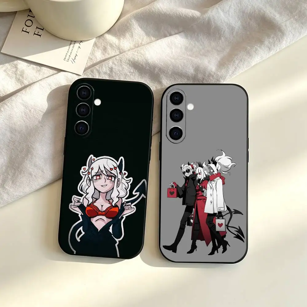 Hot-selling Game H-Helltaker  gift Phone Case For Samsung Galaxy A73,A72,A71,A70,A53,A52,A51,Others Soft Black Cover