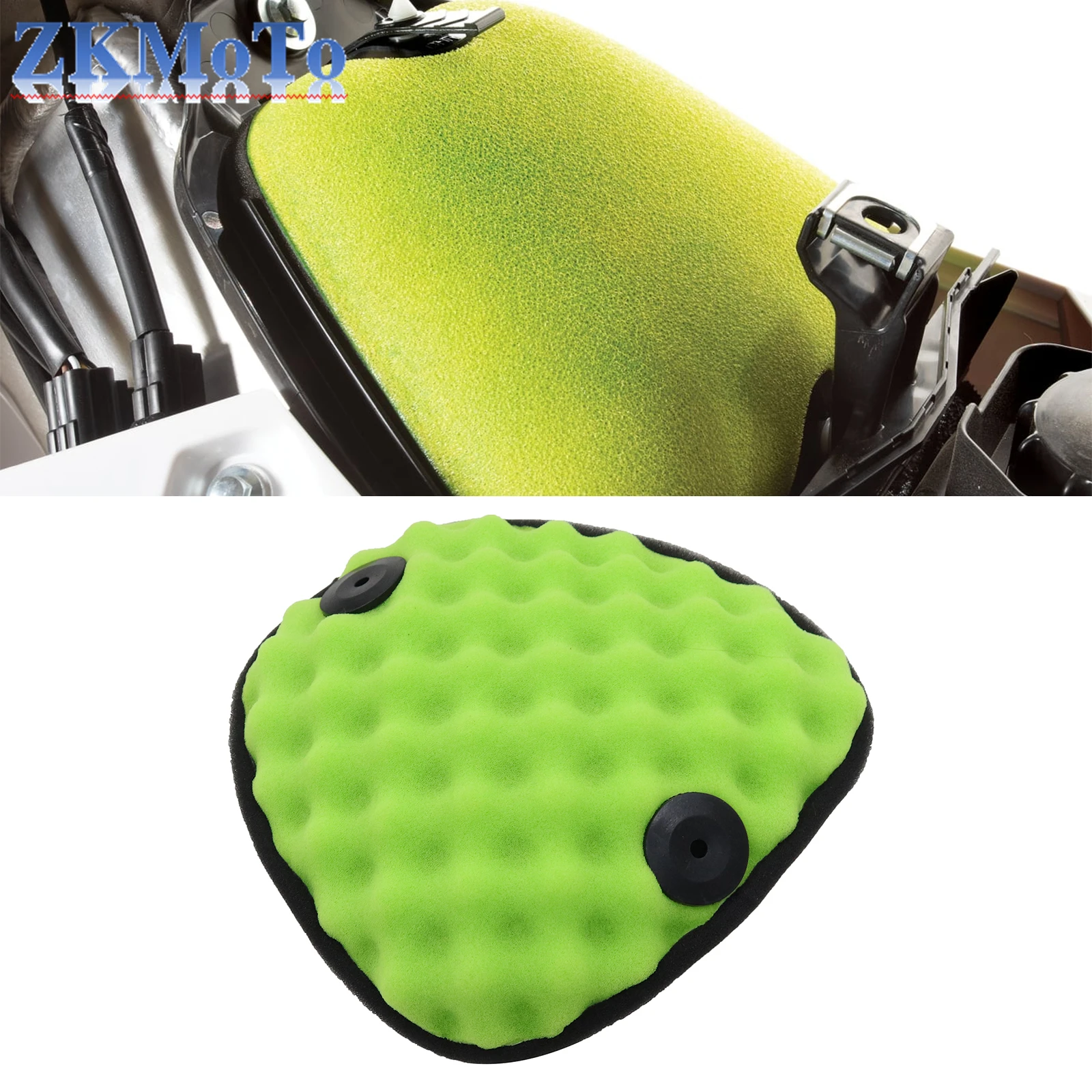 New Motorcycle Air Filter Bilayer Sponge For YAMAHA YZ 250F 450F 450FX  50TH MONSTER 2023-2024 WR450F 2024 Universal Accessory