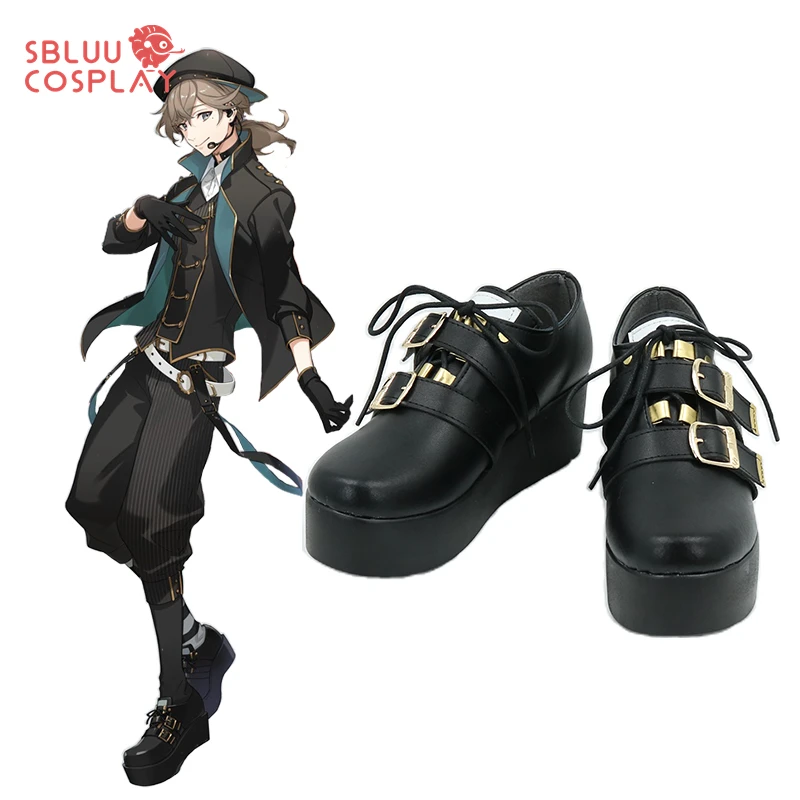 SBluuCosplay Vtuber Chronoir Cosplay Shoes Custom Made Boots