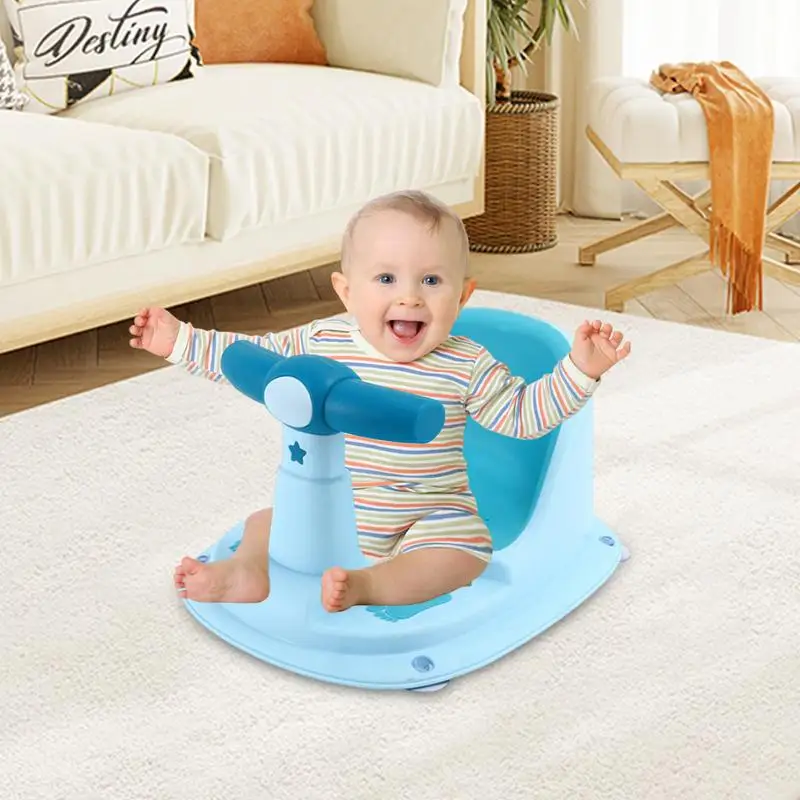 Silla de bañera para bebé, silla de bañera para bebé, baño para niños pequeños, asiento para sentarse, silla de Baby Shower, asiento de baño para interior