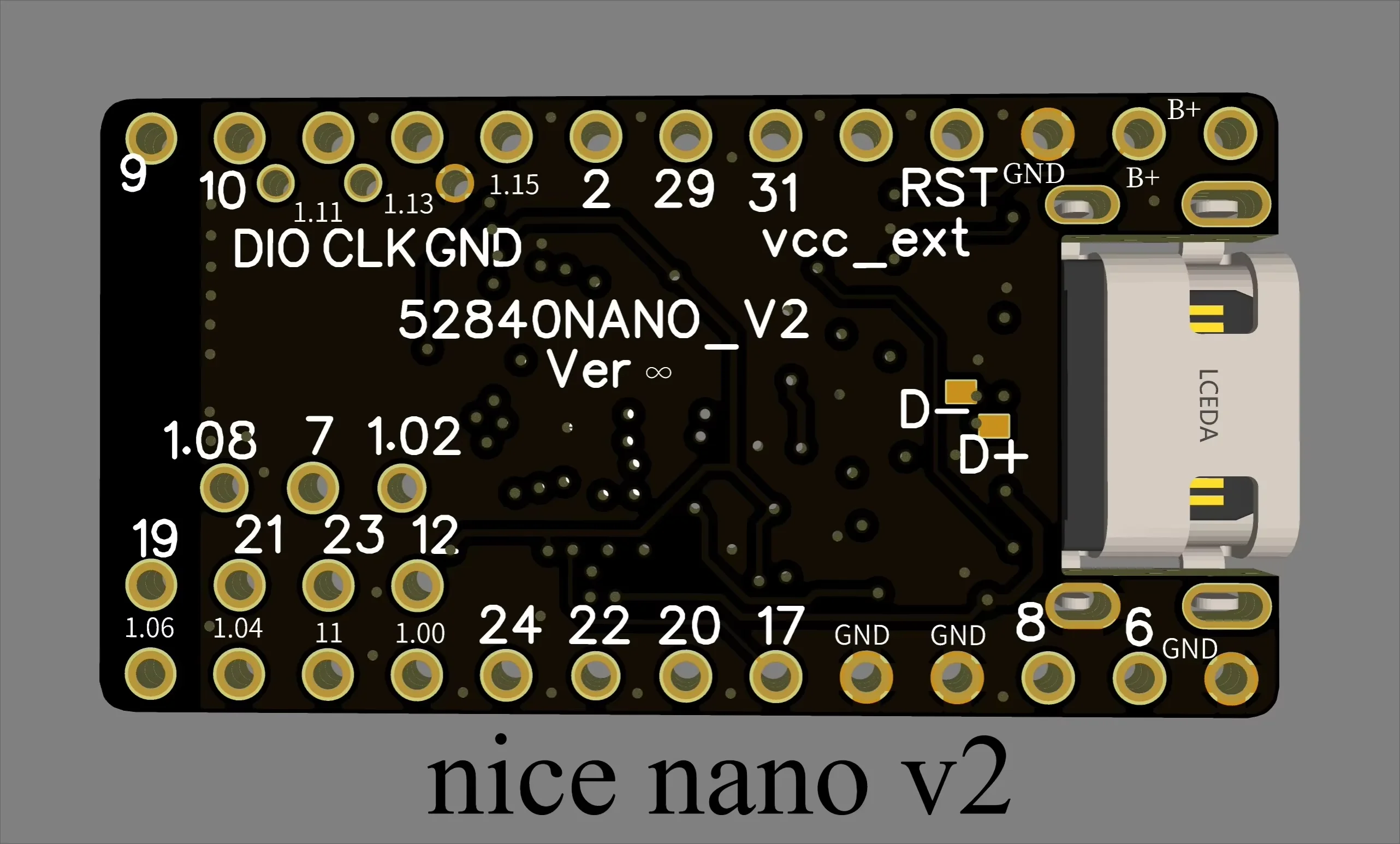 Nrf52840-Écran d'affichage à faible consommation pour clavier ZBrosMechanical, Nice View, 1.08 ", 160x68, Nano V2, Zmk Master Control