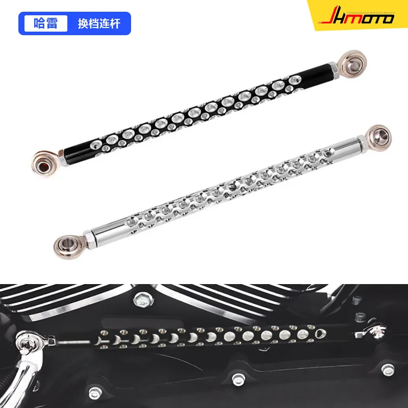 

4PCS is suitable for Harley, Big Glide, Road King, Fat Boy, Modified Retro Gear Rod Shift Link
