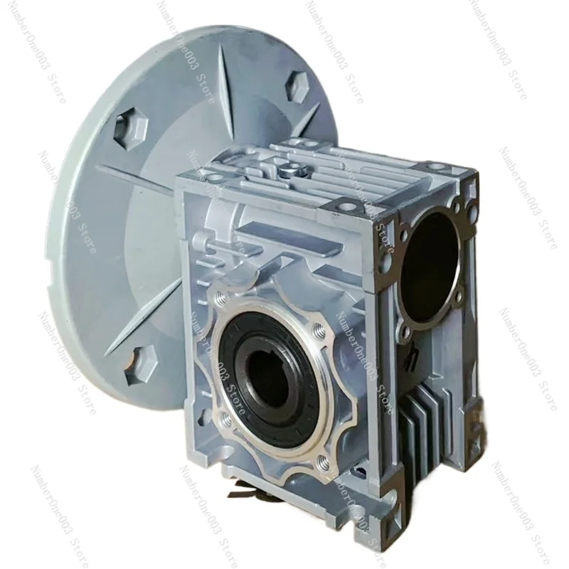 Small Worm Gear Reducer RV Aluminum Shell 30/40/50/63/75 Turbo Servo Motor Gearbox