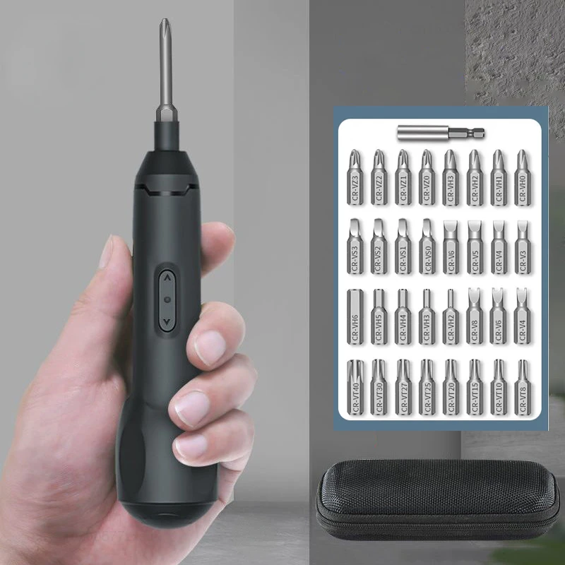 

XIAOMI Electric Screwdriver Rechargeable Multifunction Cordless Electric Screwdrivers Household Portable Maintenance Repair Tool