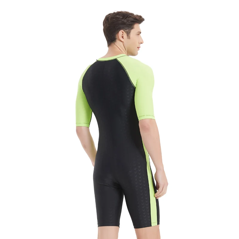 Men Women Knee Length Outdoor Sport WaterProof Surfing Beach SwimWear Professional SharkSkin Quick-Dry Athletic Bathing SwimWear