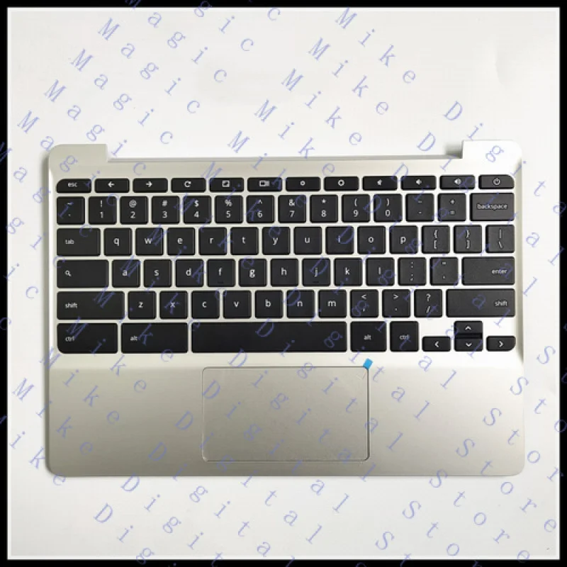 

H NEW For HP Chromebook 11 G5 11-V UPPER CASE PALMREST Touchpad Keyboard