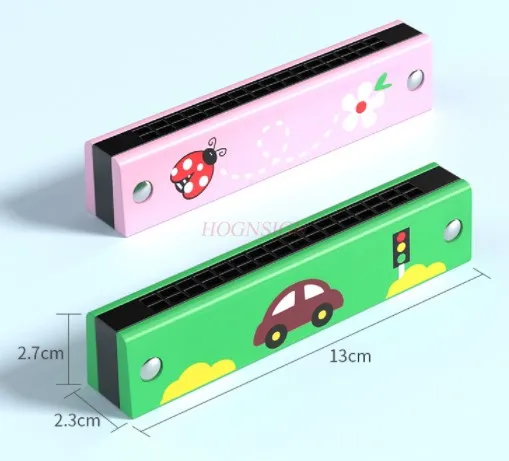 木製子供用ハーモニカおもちゃ赤ちゃん演奏楽器演奏ボーカルハーモニカ赤ちゃん男の子女の子