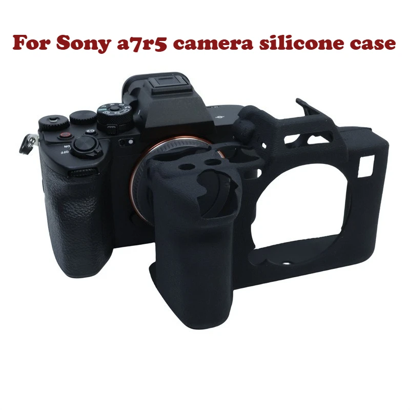 

For Sony a7r5 camera silicone case a7r5 ILCE-7r5 body protective cover bag