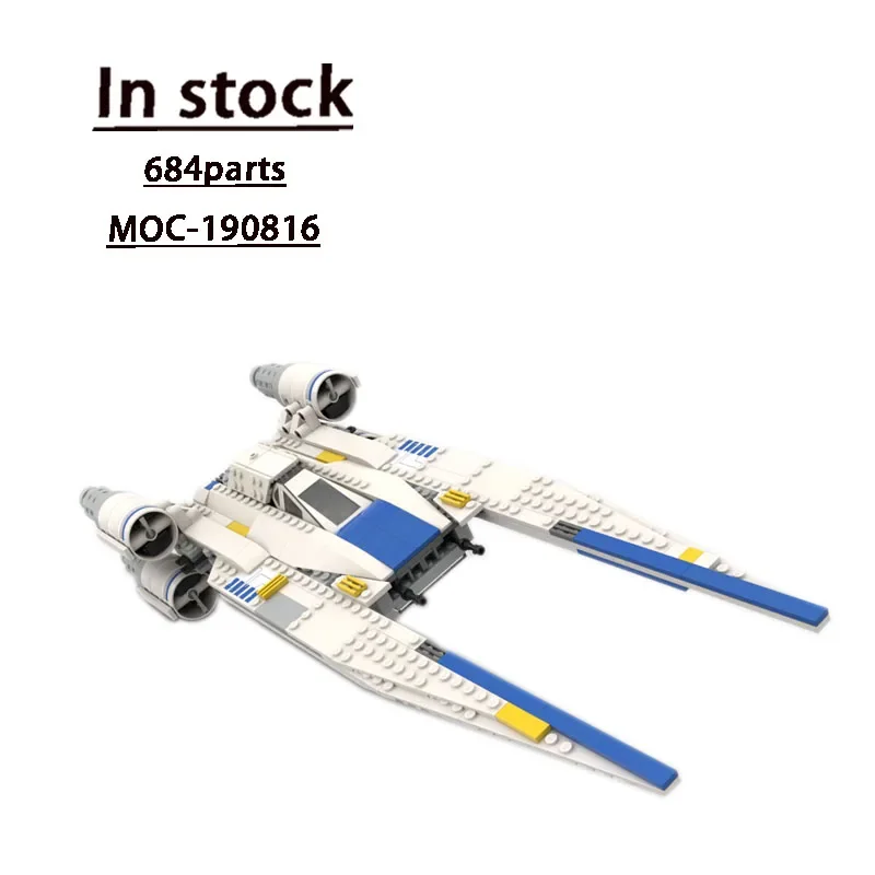 

MOC-190816 U-Wing модель строительного блока для транспортировки/оружия • 684 деталей MOC креативные строительные детали для детского дня рождения