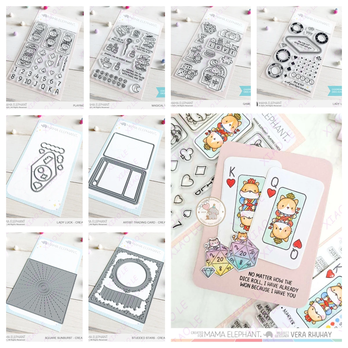 

Playing Cards Studded Stars - Creative Cuts Metal Cutting Dies Stamps for DIY Scrapbooking Album Stamp Make Paper Card Embossing