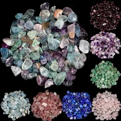5-8mm Natural Crystals Quartz Beads For Jewelry Making DIY Healing Stone Gravel Specimen Bracelet Necklace Decor Home Decoration
