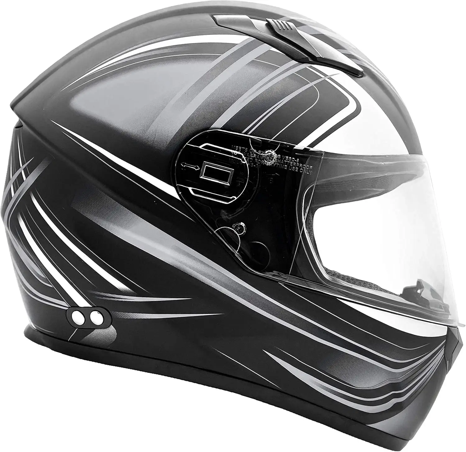 Casque de moto intégral pour adulte avec pare-soleil, DOT, ignorez