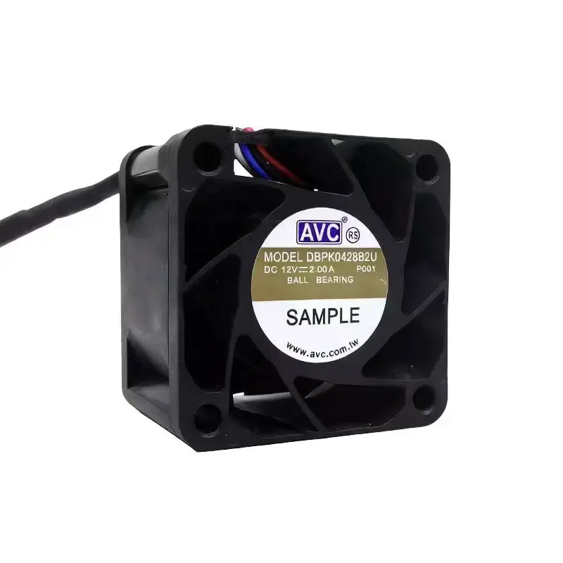 For AVC DBPK0428B2U-P001 40x40x28mm DC 12V 2A 4-Pin PWM High-Speed Cooling Fan