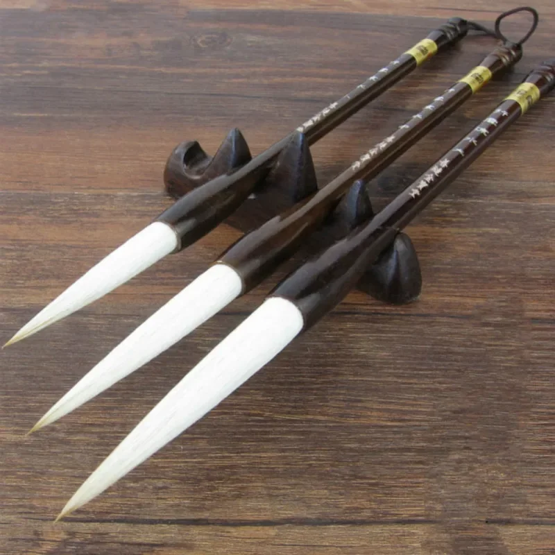 Traditional Chinese Painting Writing Brushes Long Hair Woolen Multiple Hair Brush Writing Pen Calligraphy Craft Art Supplies