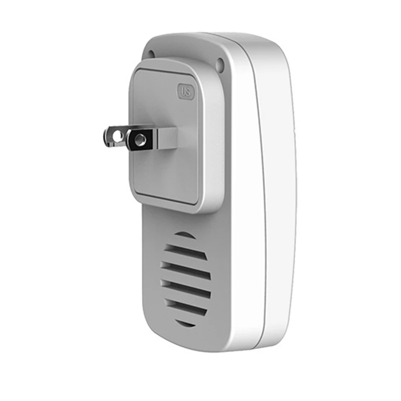 Timbre inalámbrico autoalimentado sin batería, timbre de puerta impermeable, timbre de seguridad para el hogar para personas mayores