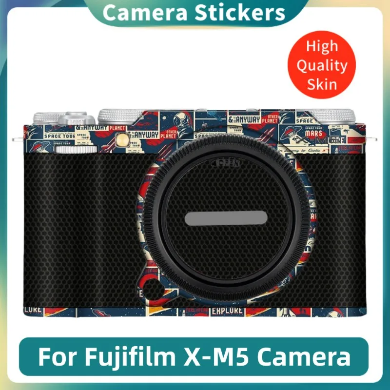 Adesivo personalizzato per Fuji Fujifilm X-M5 XM5 Decal Skin Camera Pellicola avvolgente in vinile Protezione antigraffio Cappotto XM 5