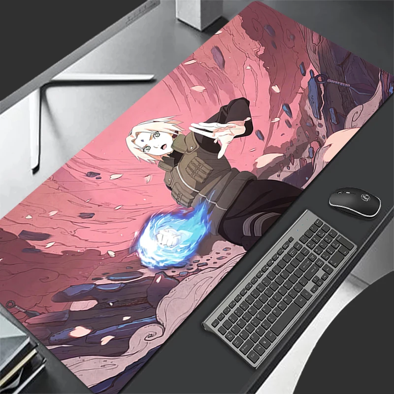 

HD Mouse Pad Rubber Mini Pc Keyboard Pad Laptop Computer Speed Desk Mat Naruto Sakura Haruno Computer Gaming Acessories Mousepad