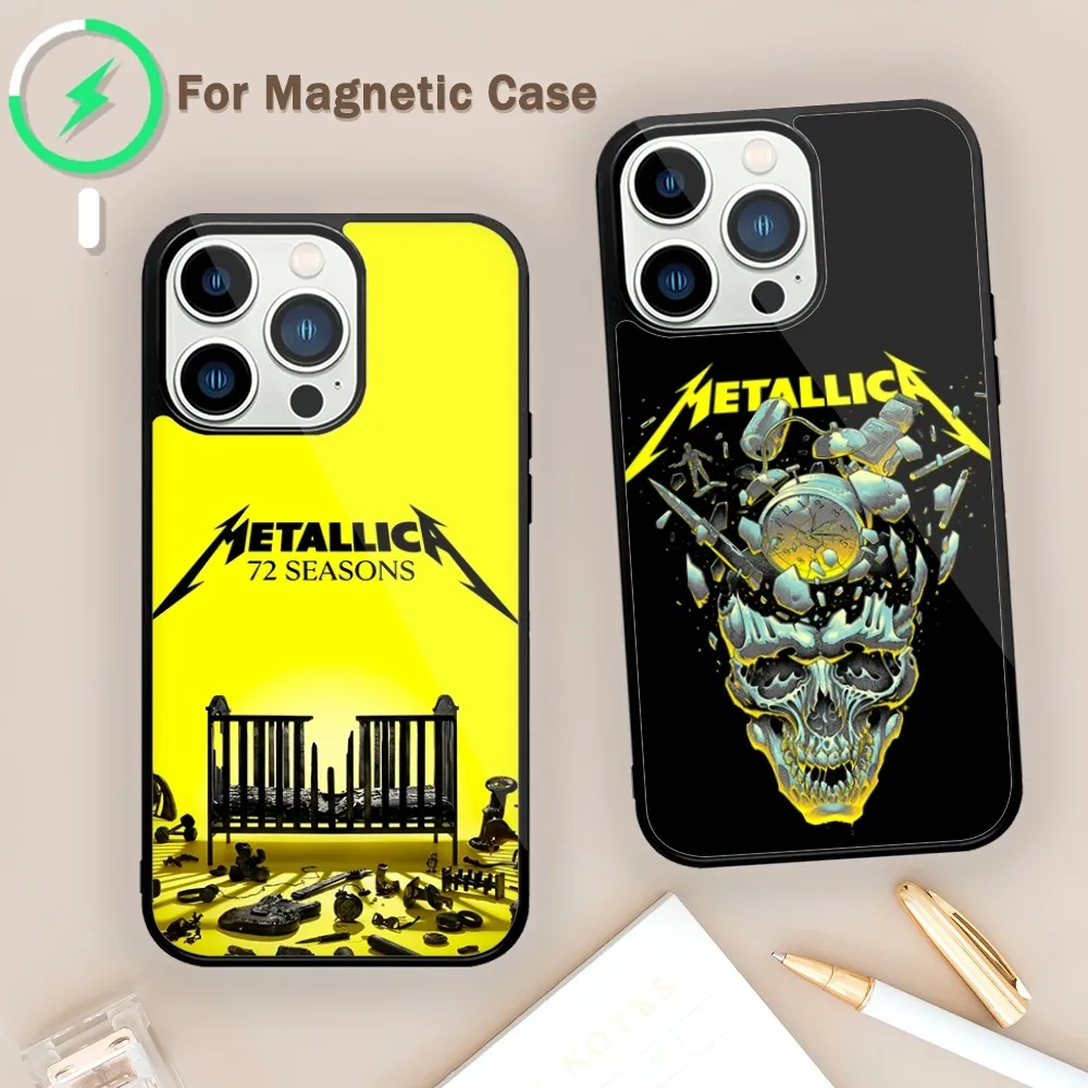 Classic Rock Band 72-S-Seasons Phone Case For Magnetic Attraction iPhone 11 12 13 14 15 Mini Pro XS Max X S Plus XR Shell