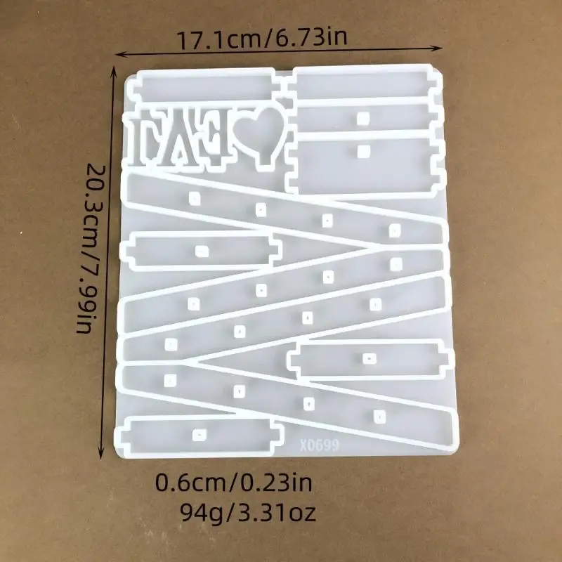 

Multifuntional Ladder Silicone Mold Artistic Charm Moulds Decorative Moulds