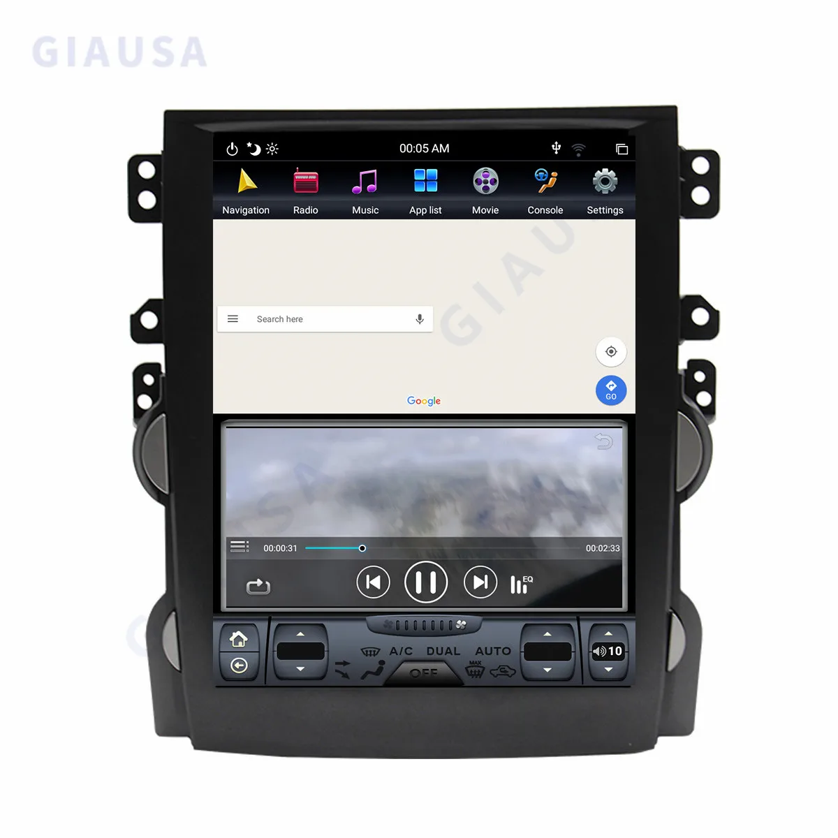 Tesla style Android  4+128g PX6 Car GPS Navigation For Chevrolet Malibu 2013-2015 headunit multimedia radio Android AUTO IPS