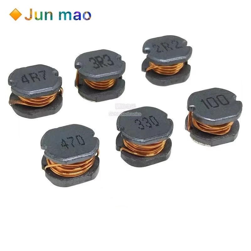 10PCS CD75 patch 7.8 * 7 * 5.0MM wound power inductor 2.2/3.3/4.7/6.8/10/22/33/47UH
