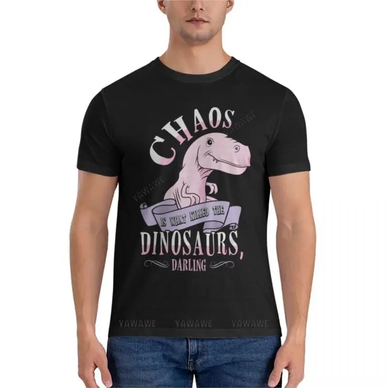 

Chaos Is What Killed The Dinosaurs, Darling.Essential T-Shirt mens vintage t shirts mens graphic t-shirts funny