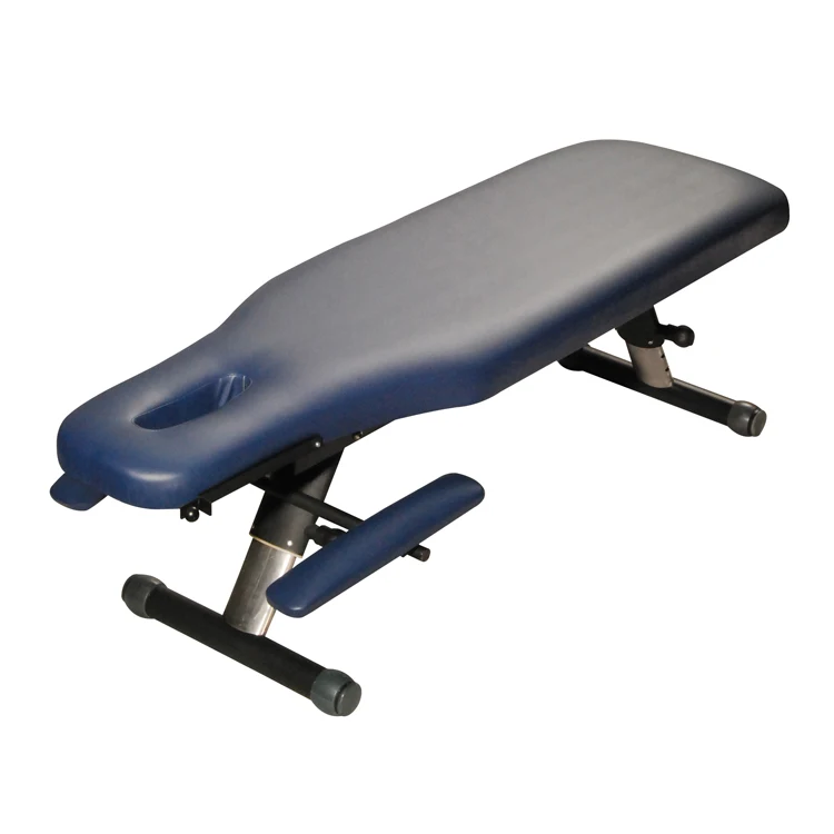 Hemet Iron-280 Factory Custom Professional Adjust Heavy Duty Lumbar Traction Table Chiropractic Table Chiropractic Bed