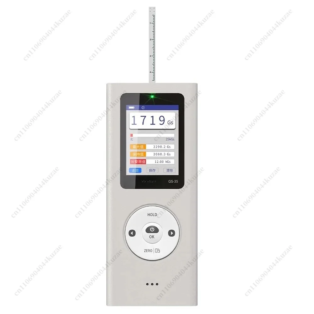 0-25000GS Handheld Digital Gauss Meter, Hall Effect Magnetic Field Tester