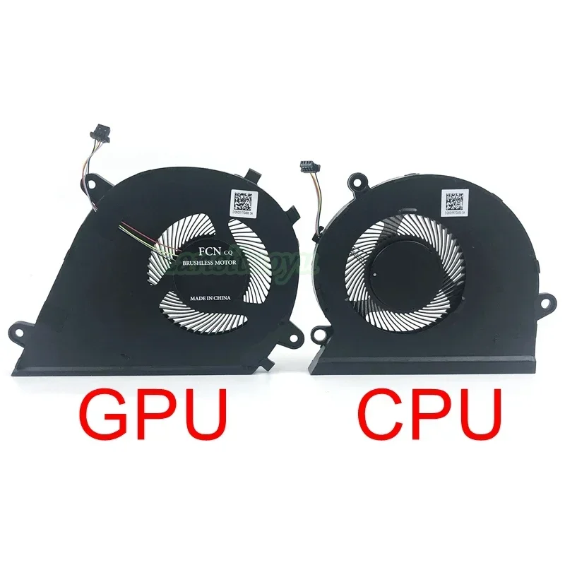 Nuevo ventilador de refrigeración GPU para CPU de ordenador portátil para Asus Mars15 VX60 VX60GT K571 X571G F571G F571GD F571GT GT9750 radiador enfriador GTX1650 DC 5V