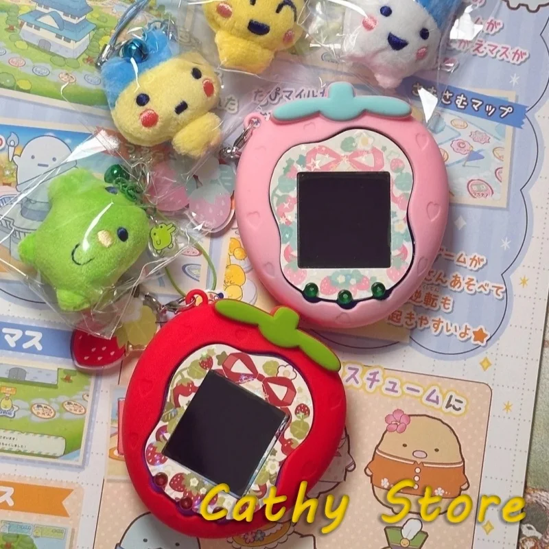 

Uni Protective Cover Tamagotchi Electronic Pet Machine Devil Strawberry Apples Silicone Cover Anti Drop Game Accessories Gifts
