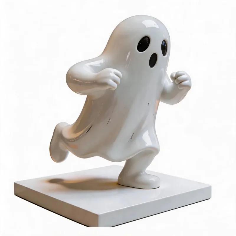 Outdoor exquisite resin decorative sculpture, various shapes, Halloween shopping mall decorations