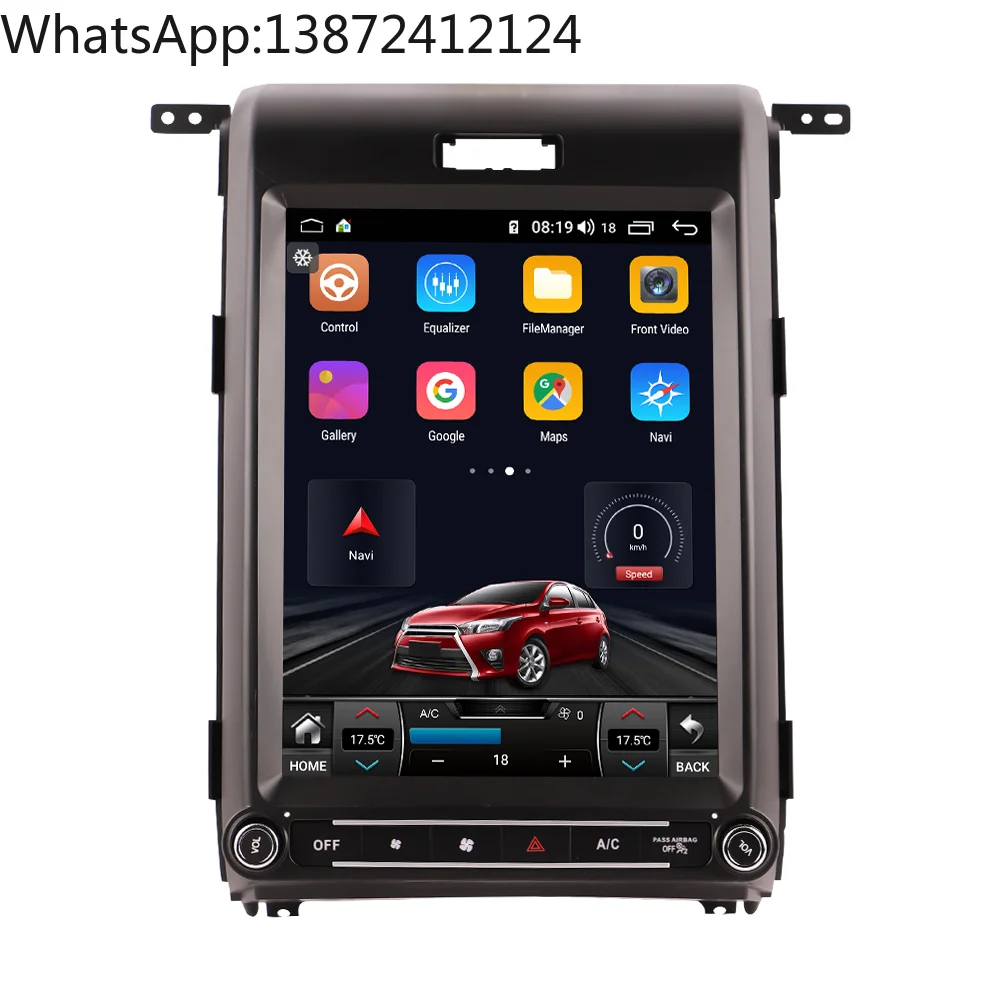 

12.1" Car Radio screen for Ford F150 2009-2014 Carplay Navigator Multimedia Video Player Auto Android13 WIFI GPS