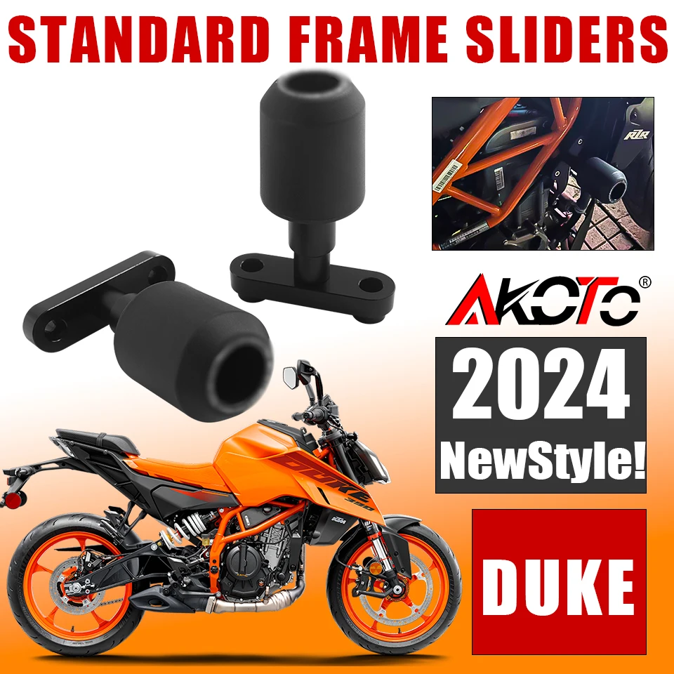 

Motorcycles Engine Frame Sliders Crash Pad Falling Protector Guard FOR KTM DUKE 125 200 250 390 Duke390 Duke200 390Duke Duke125